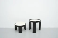 Ensemble de tables 2x Modèle 780/783 par Gianfranco Frattini pour Cassina
