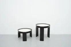 Ensemble de tables 2x Modèle 780/783 par Gianfranco Frattini pour Cassina