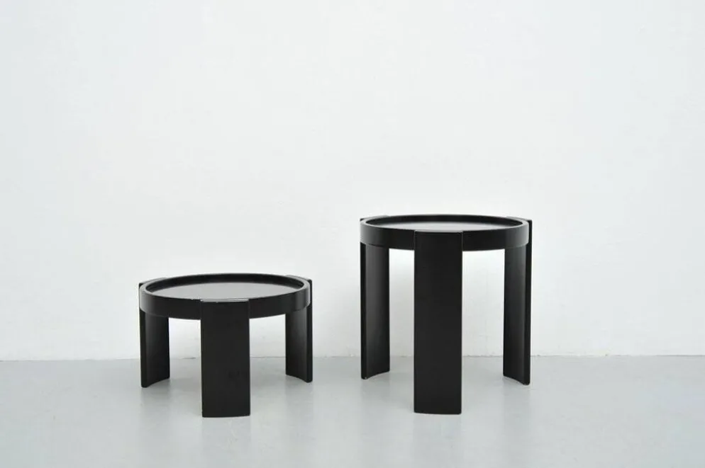 Ensemble de tables 2x Modèle 780/783 par Gianfranco Frattini pour Cassina