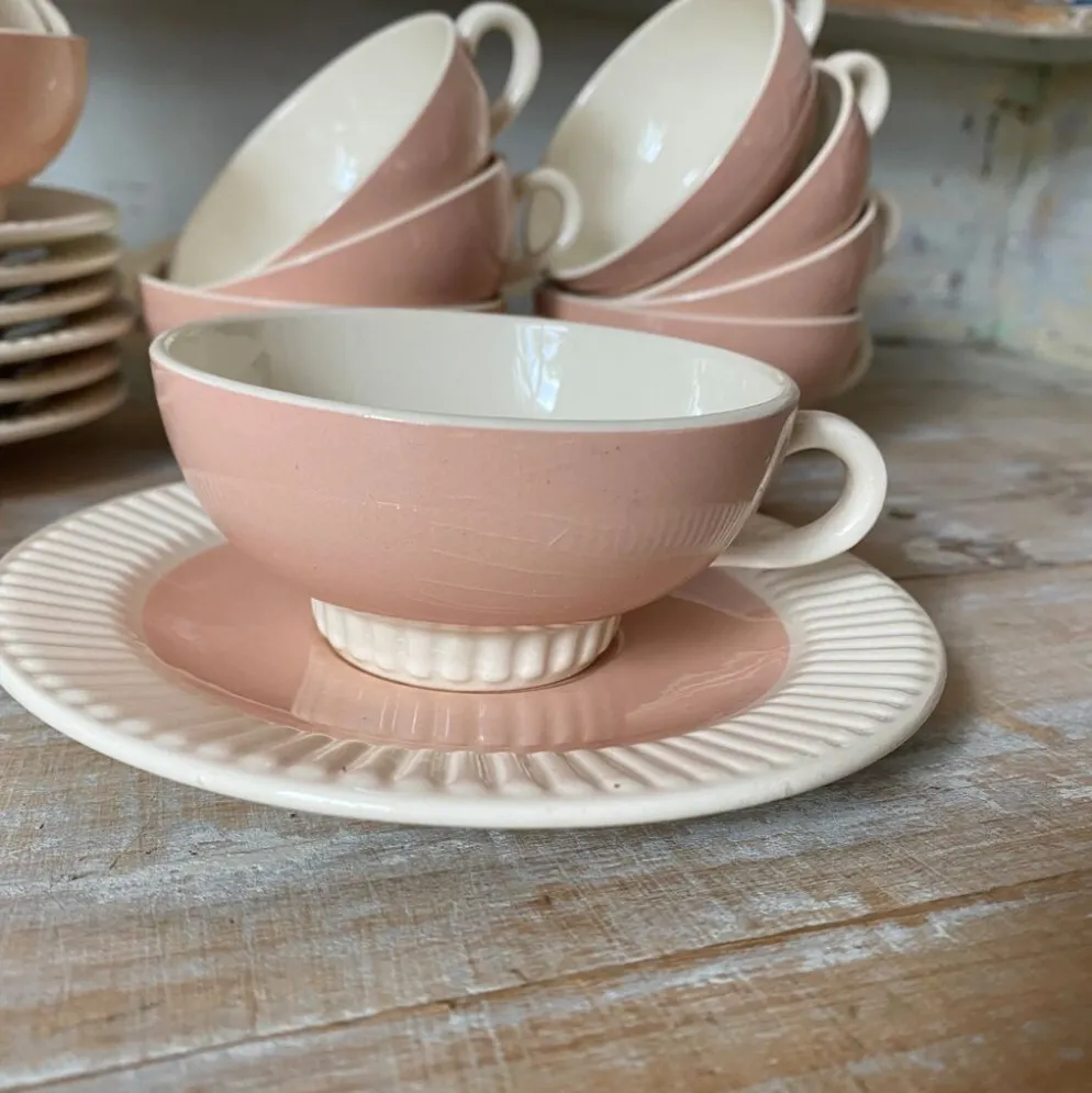 Ensemble de tasses et soucoupes Villeroy et Boch