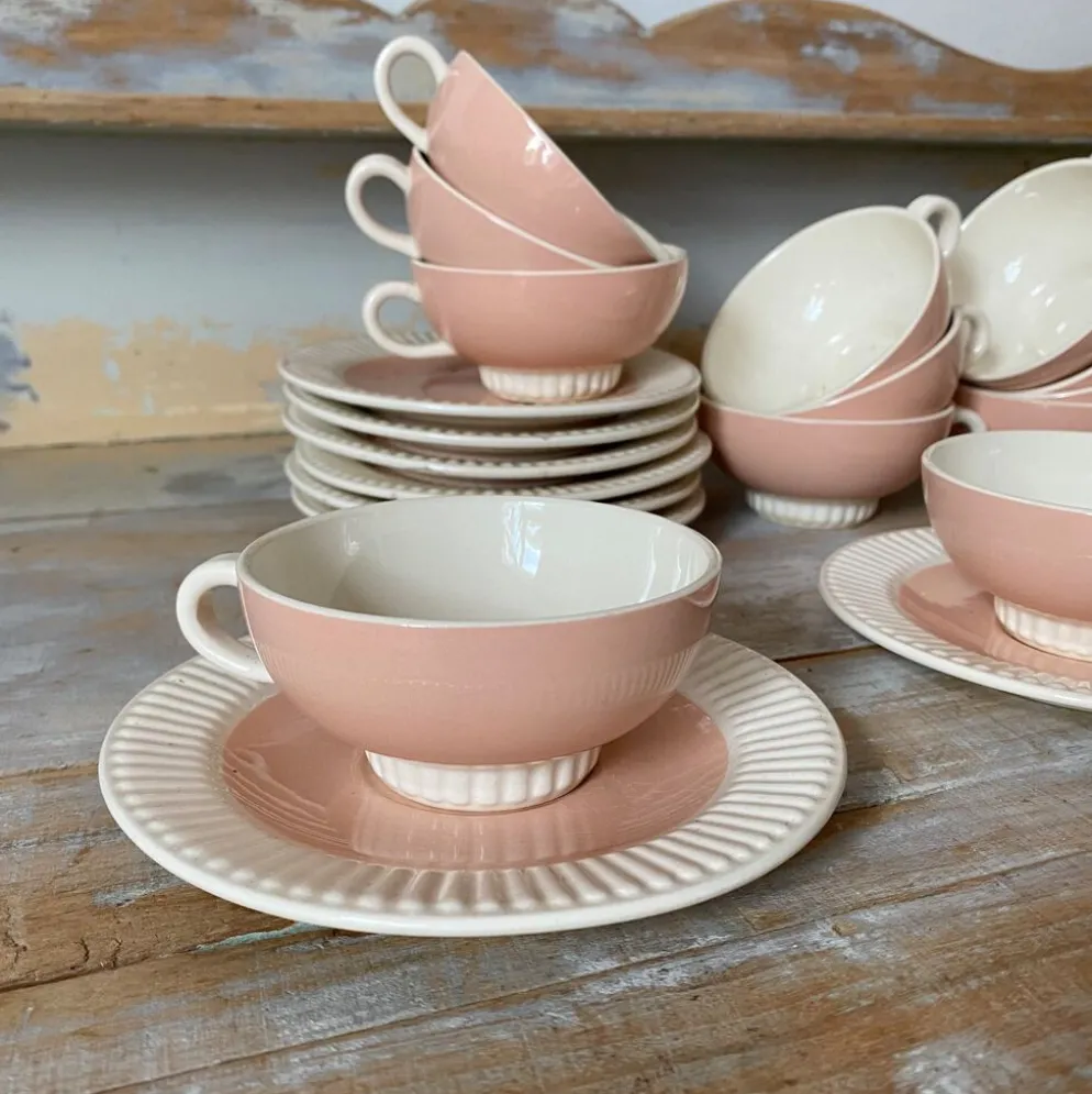 Ensemble de tasses et soucoupes Villeroy et Boch