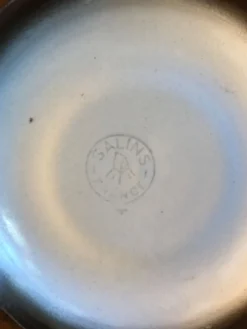 Ensemble de 7 tasses et soucoupe Salins France