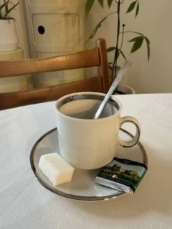 Ensemble de 6 tasses et sous-tasses en porcelaine Winterling Bavaria