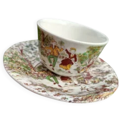 Ensemble de 4 Tasses rétro