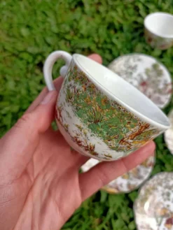 Ensemble de 4 Tasses rétro