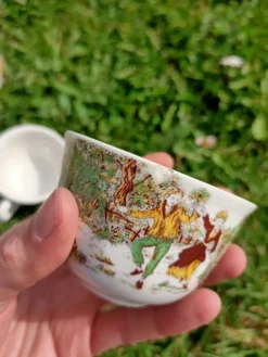 Ensemble de 4 Tasses rétro