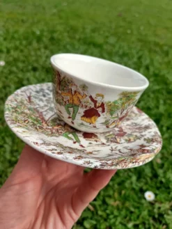 Ensemble de 4 Tasses rétro