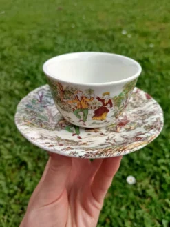 Ensemble de 4 Tasses rétro