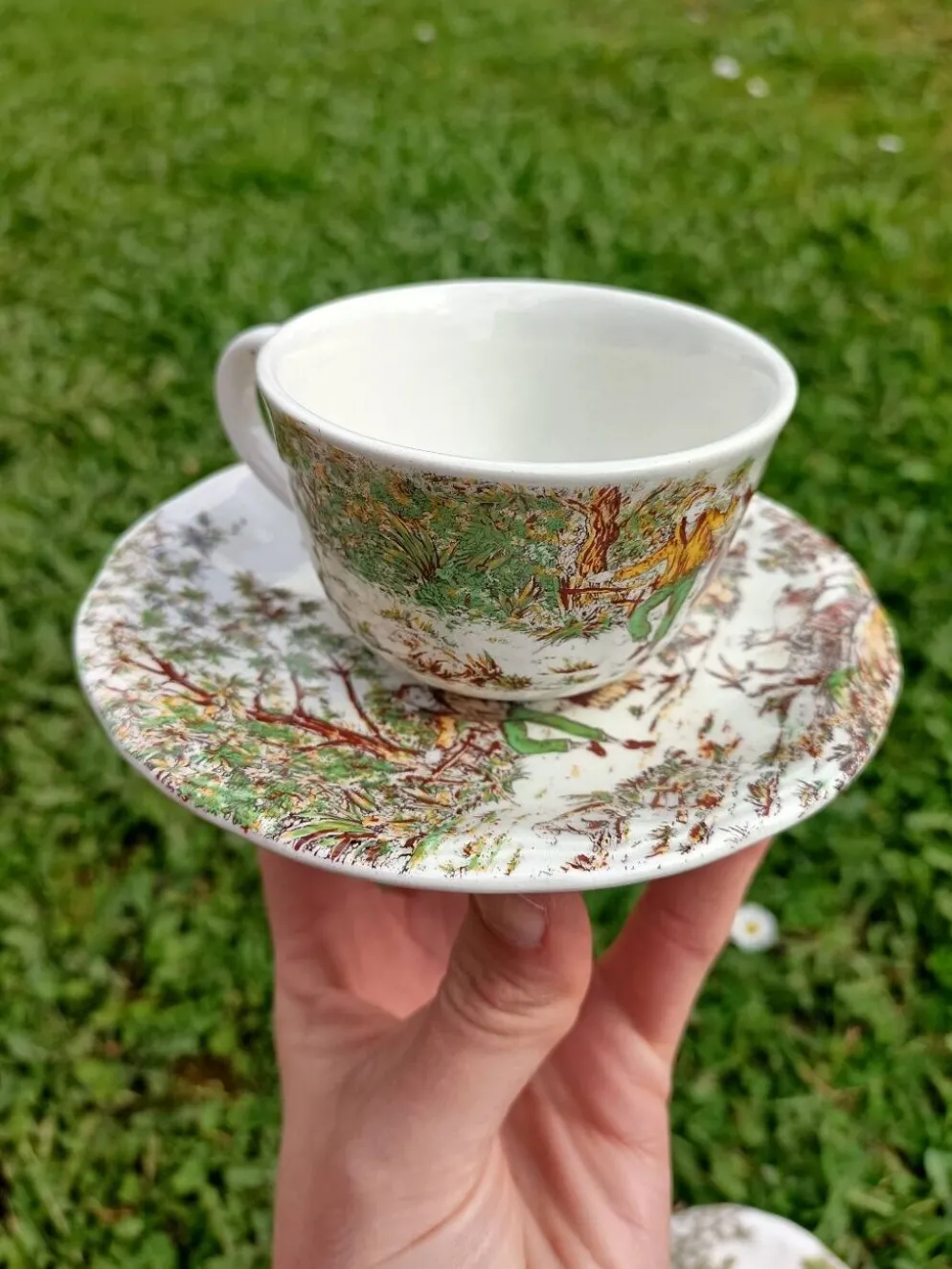 Ensemble de 4 Tasses rétro