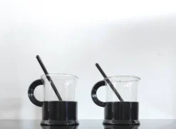 Ensemble de 2 tasses vintage années 80