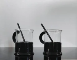 Ensemble de 2 tasses vintage années 80