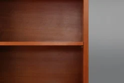 Ensemble de trois cabinets en teck du milieu du siècle, Belgique, années 1960.