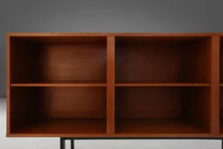 Ensemble de trois cabinets en teck du milieu du siècle, Belgique, années 1960.
