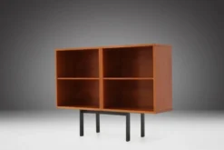 Ensemble de trois cabinets en teck du milieu du siècle, Belgique, années 1960.