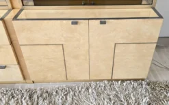Ensemble de trois vitrines Jean-Claude Mahey pour Roche Bobois, années 1970