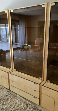 Ensemble de trois vitrines Jean-Claude Mahey pour Roche Bobois, années 1970