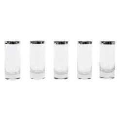 Ensemble de verres, style Hollywood Regency, années 1970, fabriqué en Italie.