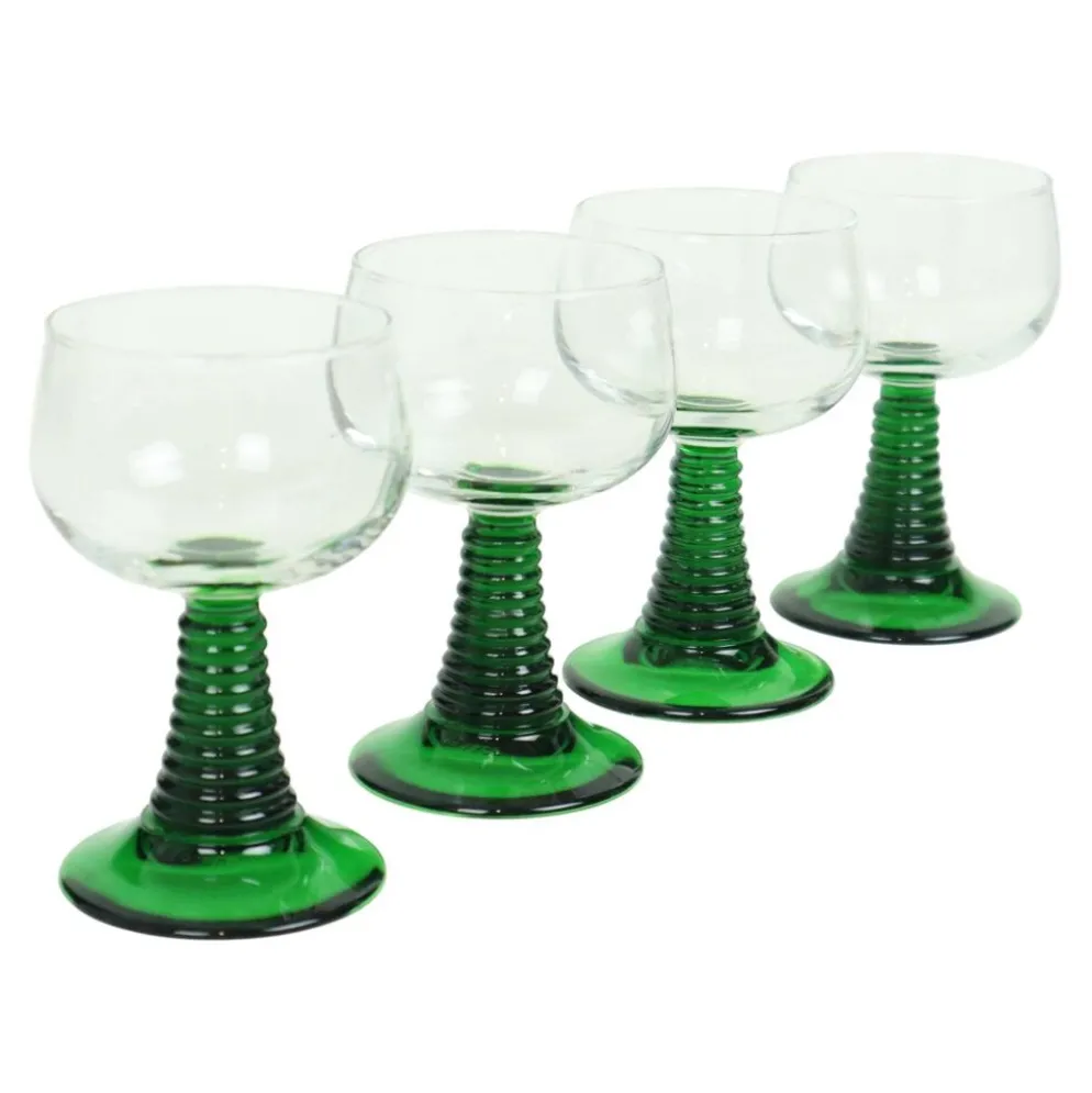Ensemble de 4 verres à vin Roemer vintage Luminarc France