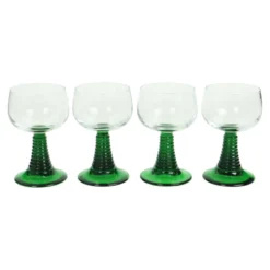 Ensemble de 4 verres à vin Roemer vintage Luminarc France