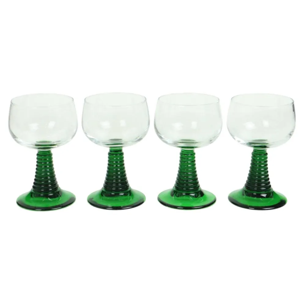 Ensemble de 4 verres à vin Roemer vintage Luminarc France