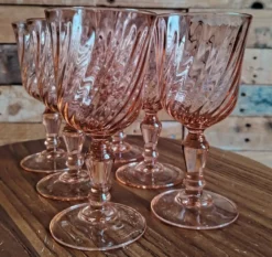 Ensemble de 6 verres à vin Rosaline – Luminarc – Vintag