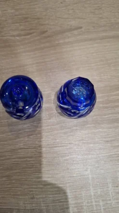 Ensemble en cristal doublé