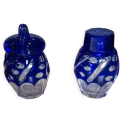 Ensemble en cristal doublé