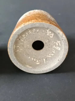 Ensemble en grès poivrier et salière Poterie des Flandres 1970