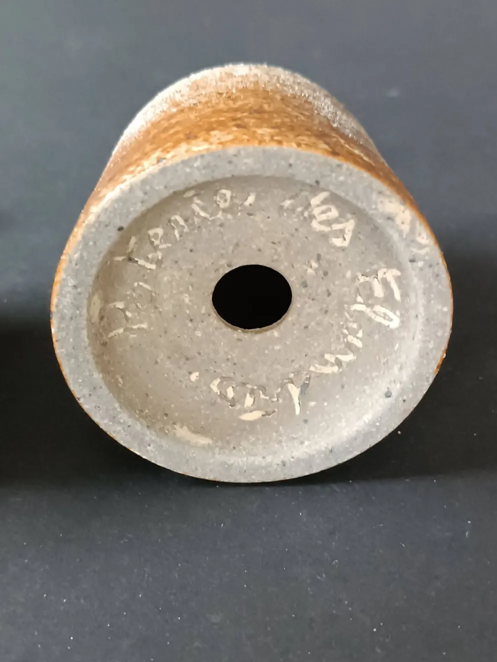 Ensemble en grès poivrier et salière Poterie des Flandres 1970