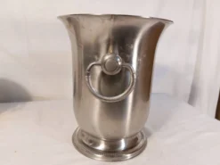 Ensemble Jean Couzon Orfèvre - Seau à champagne + Seau à glaçons