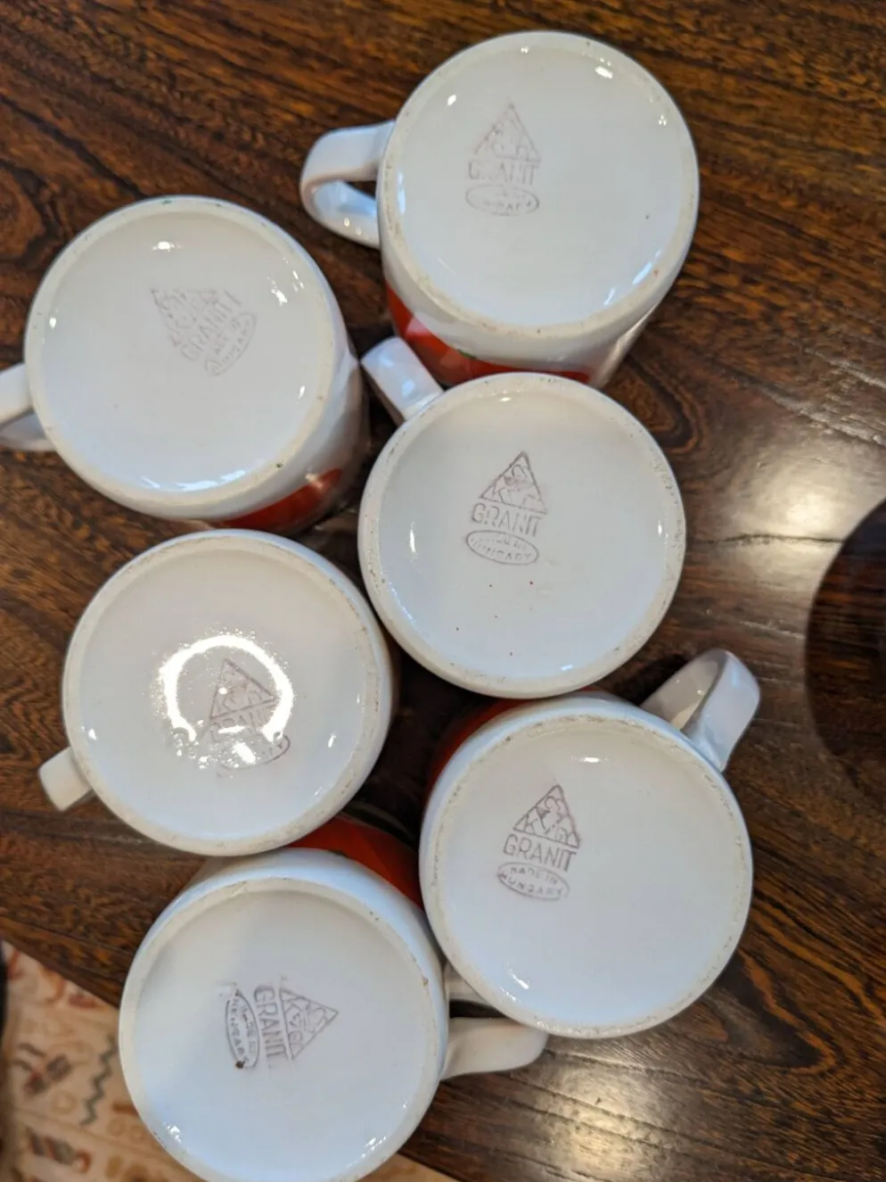 Ensemble mugs, pichets et sucrier Granit