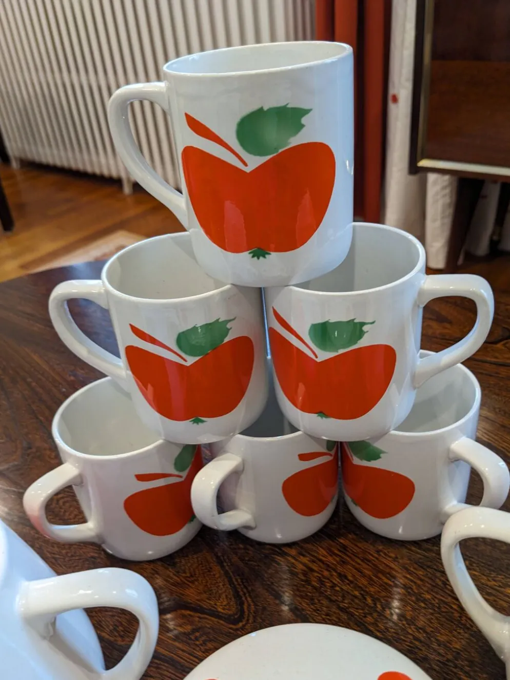 Ensemble mugs, pichets et sucrier Granit