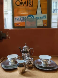 Ensemble petit déjeuner à thé ou café en porcelaine