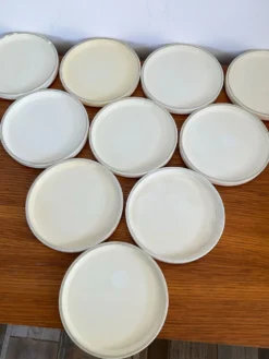 Ensemble plateau Emsa W.Germany et ses 10 sous-verre, années 70