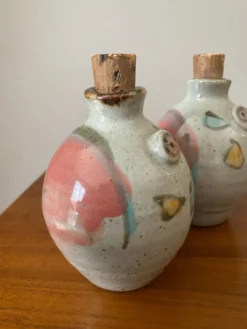 Ensemble poivrier et salière en ceramique