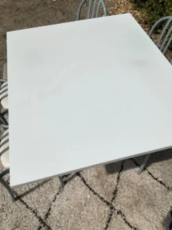 Ensemble Robert Mallet Stevens table à manger et 5 chaises