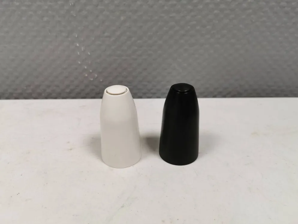 Ensemble salière et poivrière gourmet au design élégant des années 1980, Danemark.