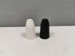 Ensemble salière et poivrière gourmet au design élégant des années 1980, Danemark.