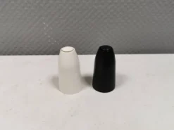 Ensemble salière et poivrière gourmet au design élégant des années 1980, Danemark.