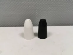 Ensemble salière et poivrière gourmet au design élégant des années 1980, Danemark.
