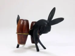Ensemble Salière et Poivrière âne Walter Bosse, Herta Baller, Autriche, années 1950