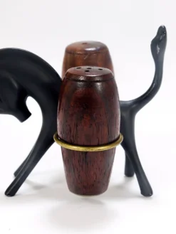 Ensemble Salière et Poivrière âne Walter Bosse, Herta Baller, Autriche, années 1950