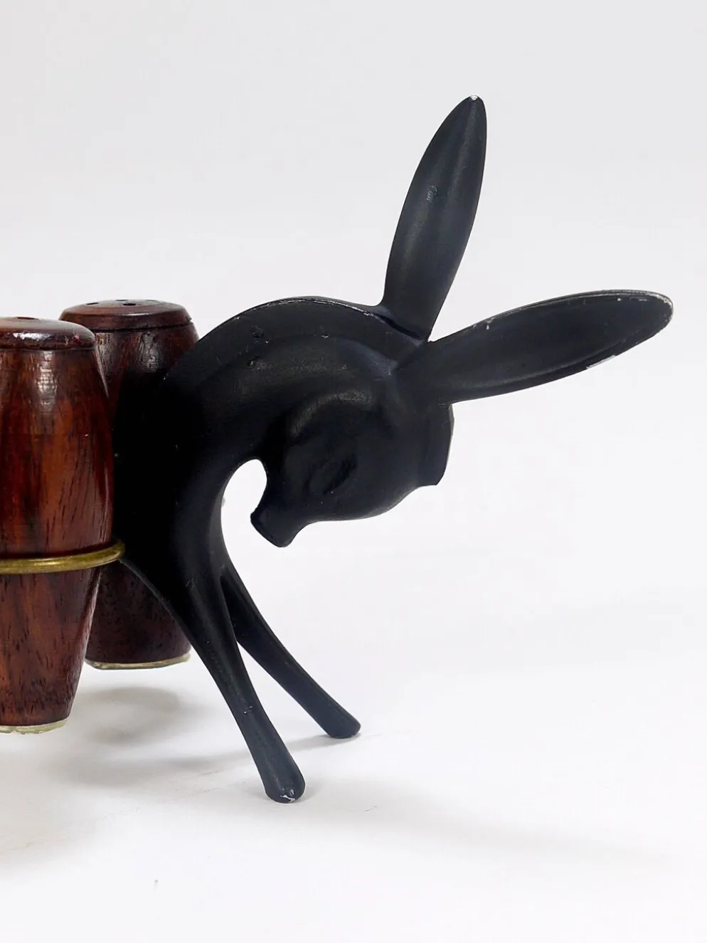 Ensemble Salière et Poivrière âne Walter Bosse, Herta Baller, Autriche, années 1950
