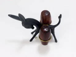 Ensemble Salière et Poivrière âne Walter Bosse, Herta Baller, Autriche, années 1950