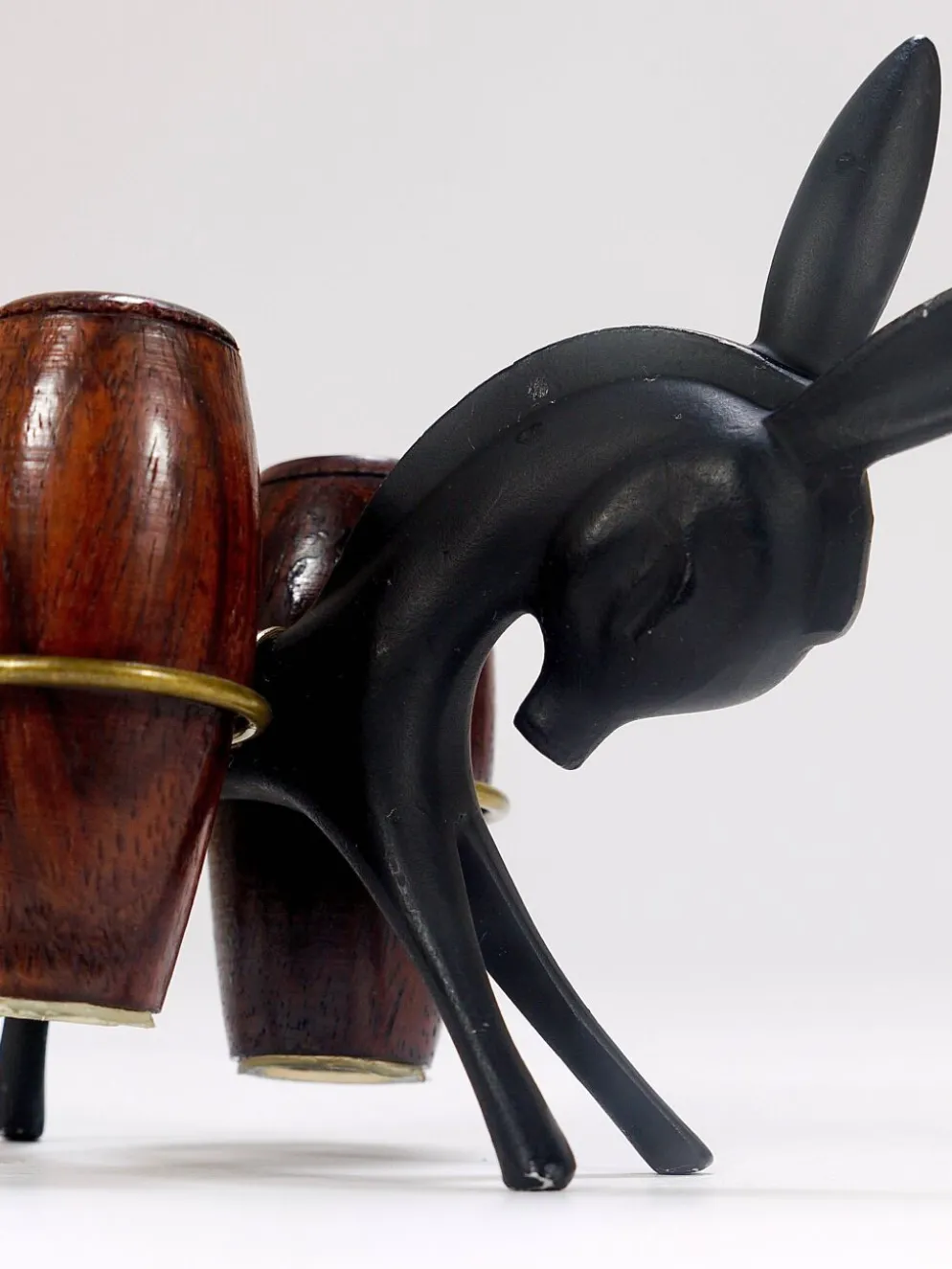 Ensemble Salière et Poivrière âne Walter Bosse, Herta Baller, Autriche, années 1950