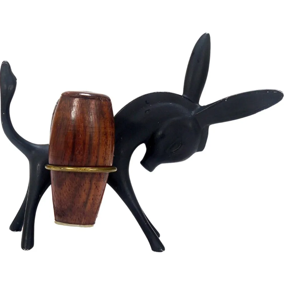 Ensemble Salière et Poivrière âne Walter Bosse, Herta Baller, Autriche, années 1950