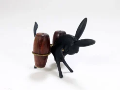 Ensemble Salière et Poivrière âne Walter Bosse, Herta Baller, Autriche, années 1950