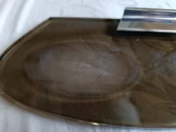 Ensemble salle de bain- vintage -Antonio Lupi /Cristal Luxor en verre fumé