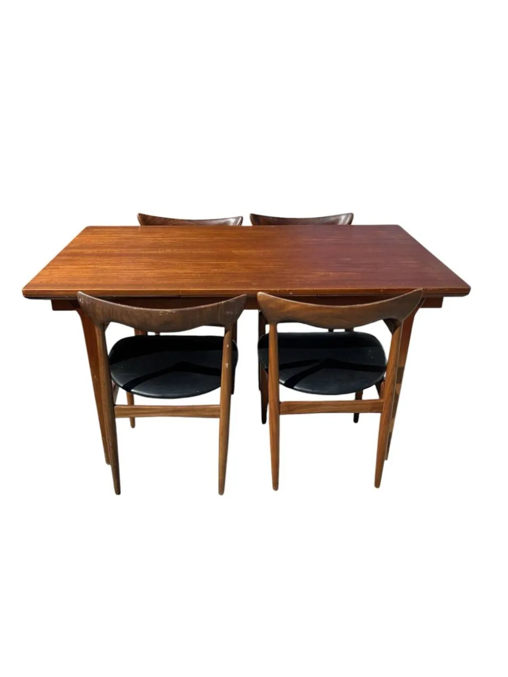 Ensemble salle à manger scandinave teck /chaises Samcom année 60
