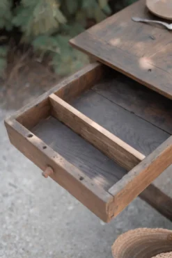 Ensemble table et bancs